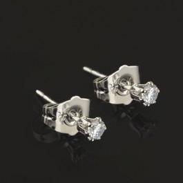 Сережки гвоздики Xuping 9175- 3 мм