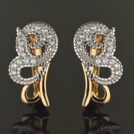 Позолоченные серьги  XP 2884