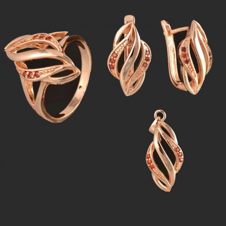 Позолоченный комплект  Fallon 8123742 фото | Brulik