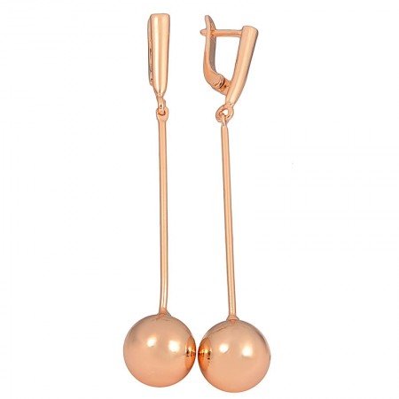 Позолочені сережки  Fallon 82100334 фото | Brulik