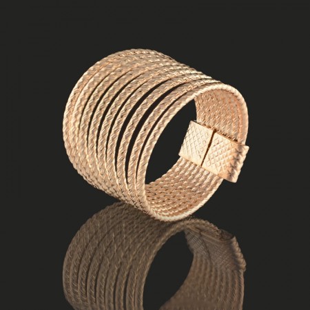 Позолоченное кольцо XP 1263 фото | Brulik