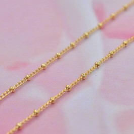 Позолоченная цепочка 18К 10-4155