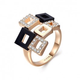 Позолоченное кольцо Italina 112958