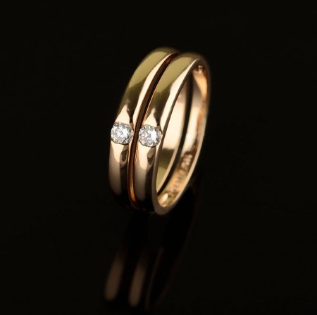 Позолоченное кольцо Fallon 83201497 фото | Brulik
