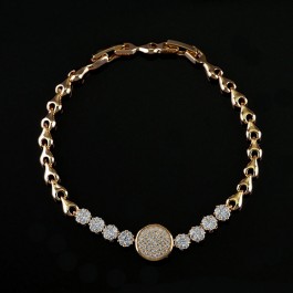 Браслет позолоченный XP 7652