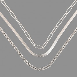 Цепочка стальная 3 в 1 Xuping 4461